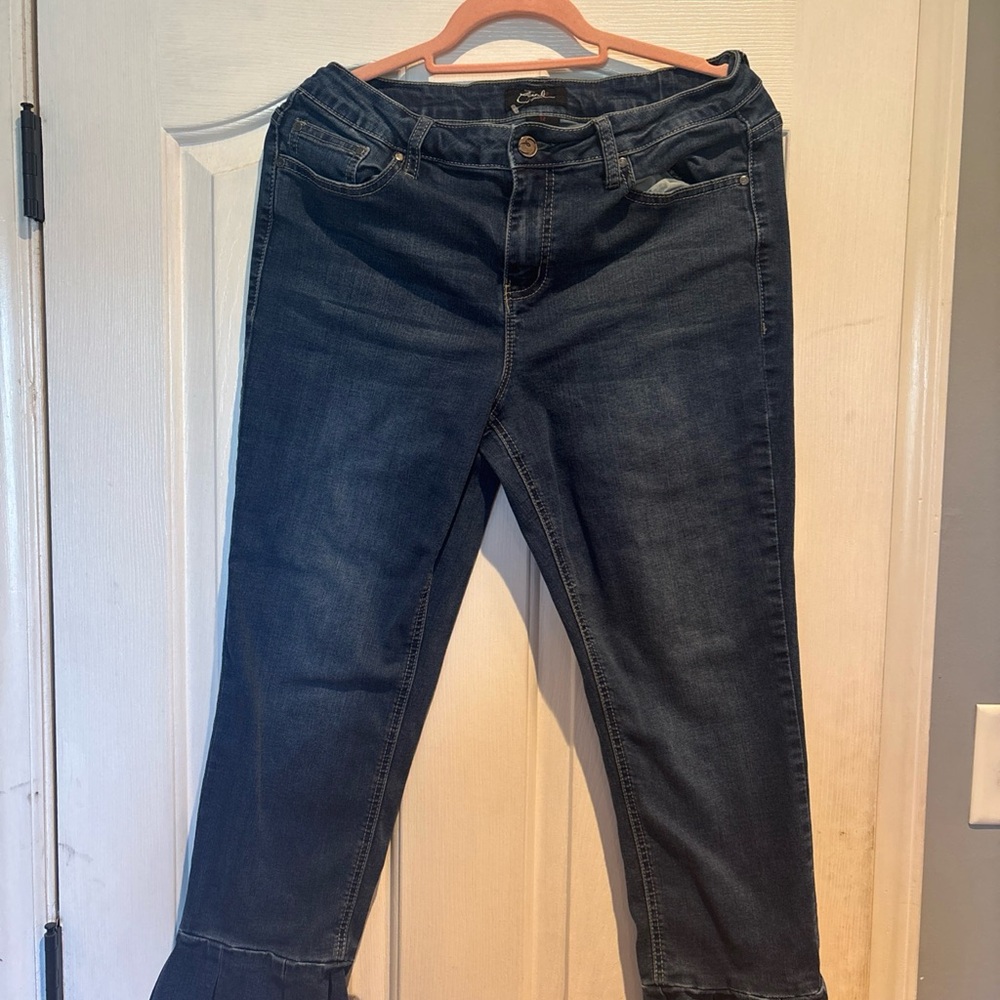 Earl Jeans Dark Blue Flare Jeans